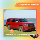2pcs Running Boards Side Steps Nerf Bars Fits For Chevrolet Suburban 2021-2027