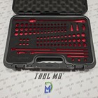 Snap-on Tools 1 4    Drive 100pc Metric   Sae Storage Case Only Pb202b 1100tmpbfr