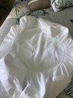 Mini Crib Mattress Protector Waterproof Quilted Pad Cover White 38 X 24  