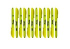 Sharpie Pocket Style Highlighters Chisel Tip Fluorescent Yellow Box Of 12