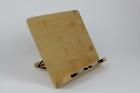 Bamboo Bookstand Tray Foldable Wood Book Holder  Adjustable Hight For Cookbook  