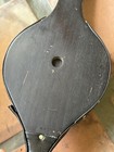 Vintage Fireplace Bellows Brass Plated With Eagle Crest Emblem Wood Leather