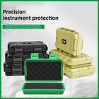   waterproof Sealed Storage Case Small Parts Tool Box Shockproof Equipment Case 