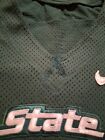 Michigan State Spartans Game Worn Ncaa Football Jersey  94 Taplin Autographed