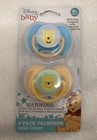Disney Baby Infant Pacifier Binky Soother Winnie The Pooh Blue Yellow 0 m Unisex