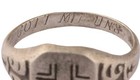 God With Us Ww2 German Officers Wehrmacht Ring Wwii Gott Mit Uns 800 Silver Balc