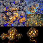 Wholesale  raw   polished  Tumbled Yooperlite Flame Fire Stone Crystal Glowing