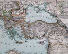 Stielers Hand Atlas  World Map Plate Page No 67 Northastern Africa 1888 Vintage
