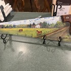 Vintage Hand Saw  Hand Painted Beautiful Piece Of Artwork  29 Inches Long