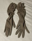 Vintage Ladies Dress Gloves Lot Of 6 Pair Opera Leather Cotton Colorful S M
