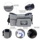 Small Diaper Bag Stroller Organizer Cup Holder  Shoulder Strap Mini For Outdoor