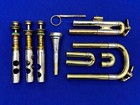 Rare  1957 G leblanc Paris M Trumpet Sn  6549  Raw Brass