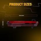1pc Rear Reflector Right Side For Cadillac Escalade 2015-2020 Red Lens 84240627