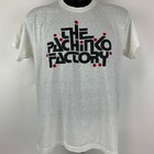Vintage 70s The Pachinko Factory T Shirt Mens Large Japanese Game Usa Made White