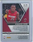 2019-20 Panini Mosaic Silver Prizm  234 Kendrick Nunn Rc Wizards Lakers Heat