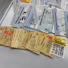 Lot 80  Microscale Esci Decal Trains And Military Planes And Gas Oil N Ho O