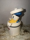 Disney Direct Peek A Boo Donald Duck Cookie Jar Canister W  Lid