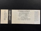 Girls School February 1984 Roxz Fort Worth Concert Ticket