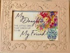 Cottage Garden Wooden Music Box Choose Size Pink White Sister Friend Love Pray