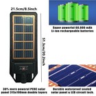 Commercial 99000000lm Led Outdoor Dusk To Dawn Solar Street Light Road Area Lamp