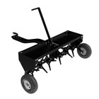 40  Tow Plug Lawn Aerator With Universal Hitch  Lawn Aerator Tow Behind