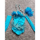 Vintage 80s Girls Dance Leotard
