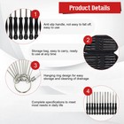 12pcs Carburetor Tool Kit For Common 2 Cycle Carburator Small Engine Adjustment