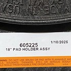 Tennant Nobles 18  Pad Driver Holder 605225  Tru-fit Np-9200  For 20  Machine