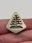 Mark Jimenez Apache Comanche Sterling Silver Tree Design Brooch Pin