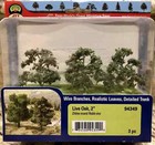 Jtt  ho n-scale  94349 Premium Tree  Live Oak 2   3-pack 
