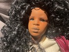 Uta Brauser  Ooak  Vybe African American 19    Doll Ceramic Sculpture Black Figure