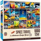 Masterpieces - Vintage Posters - Space Travel 1000 Piece Jigsaw Puzzle