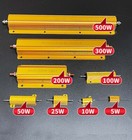 5w - 500w Watt High Power Aluminum Shell Wirewound Metal Resistors 0 1   - 15k  