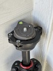 Manfrotto 055 Aluminum 3-section Tripod Legs Black Made In Italy W  Ballhead