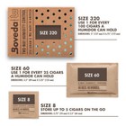 Boveda 2 Way Humidity Control   320g Packets   Pack Of 6