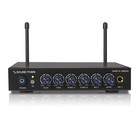 Sound Town Wireless Karaoke Mixer System 2 Metal Handheld Mic  swm16-2mega 