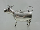 Antique Dutch Silver Cow Creamer Netherlands 1934 Figural  lower Than Sterling 