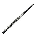 16 Hole C Key Flute With Portable Case Closed Hole Nickel Black Gift For Starter