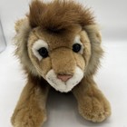 Vtg Animal Alley Toys R Us Lion Stuffed Animal Soft Plush 17  Tan 2000