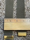 Bsa Boy Scouts 48     up To 44    Waist  Green Canvas Belt W  Solid Brass Buckle Usa