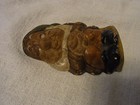 Vintage German Art Pottery Gnome Ornament  bp2