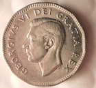 1950 Canada 5 Cents - Excellent Coin - Free Shipping - Canada Nickel Bin
