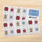 Assorted Winter Holiday  Designs - 20 Per Sheet