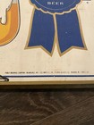 Vintage Pabst Blue Ribbon Beer Sign When You Lift One Weightlifter Wooden Pbr