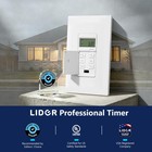 Programmable Digital Timer Switch 7-day 18 On off 1-pole No Neutral Wire 1-pack