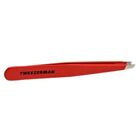 Tweezerman Professional Red Enamel Slant Tweezer  1230-rp