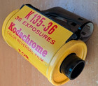 Vintage Kodak K135-36 Kodachrome Color Reversal Film - Metal  not Plastic  Rare 