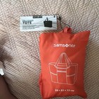 Samsonite Foldaway Compact Tote  Orange Tiger  39x32x15cm Polyester