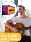 6pc Elixir Strings Phosphor Bronze Acoustic Electric Guitar Strings 16027 11-52 