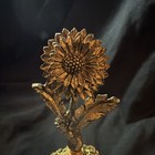Vintage Gold Ormolu Perfume Bottle
